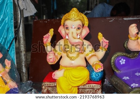 Happy Ganesh Chaturthi, Hindu God Ganesha.
