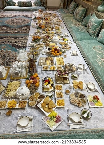 Delicious Desserts and Dry Fruits For Eid Day