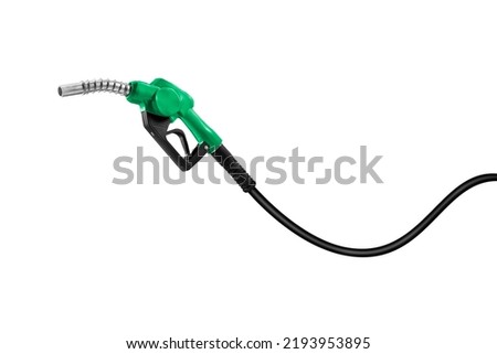 gasoline injector gasoline pump on white background Royalty-Free Stock Photo #2193953895