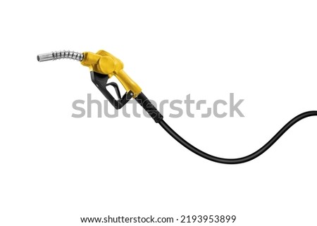gasoline injector gasoline pump on white background Royalty-Free Stock Photo #2193953899