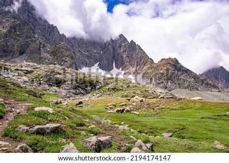 Landscapes of Kashmir Valley, India.