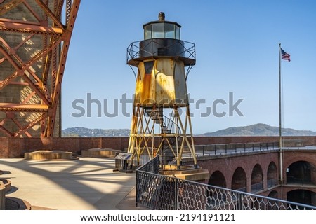 Fort Point Lighthouse in San Francisco.