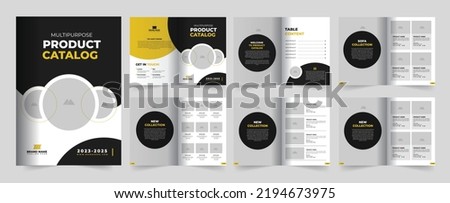Catalog Design or Product Catalog Template Design Royalty-Free Stock Photo #2194673975