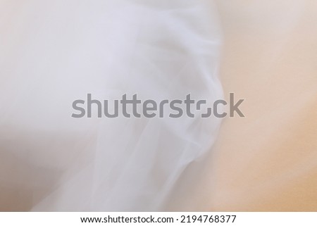 smooth blurred white and brown background with copy space