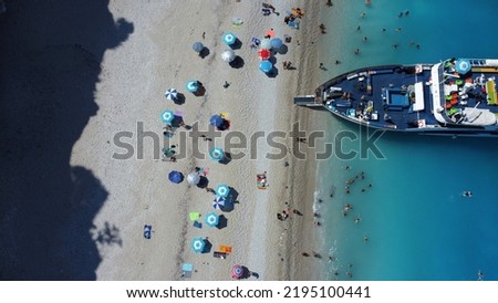Aerial view from Egkremnoi beach