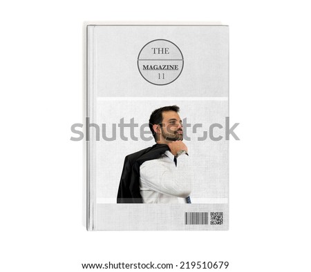 satisfaction business man printed on book