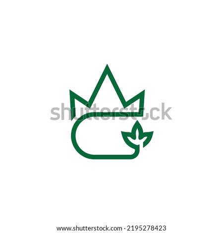 letter c elegant heraldy symbol logo vector 
