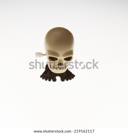 Monstrous halloween skull