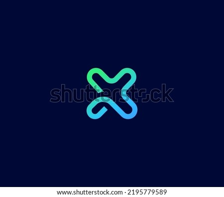 X Letter Logo Vector Template Abstract Monogram Symbol
 Royalty-Free Stock Photo #2195779589