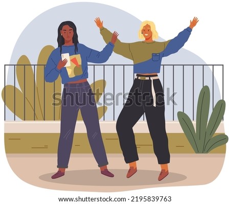 Angry women quarreling by smartphon. Online conversation. Violation of personal space. Girls shouting at each other fighting over phone. Mom fighting with teenage daughter, communication problem