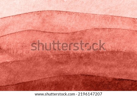 Abstract art background dark red colors. Watercolor painting on canvas with wine waved pattern. Fragment of artwork on paper with wavy maroon line and gradient. Royalty-Free Stock Photo #2196147207