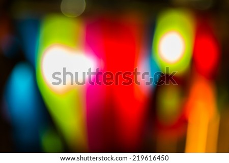 Colorful Soft lights background