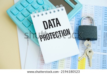 Text showing inspiration Data Protection. Internet Concept Protect IP addresses and personal data from harmful software Colorful Perpective Positive Thinking Creative Ideas And Inspirations. Royalty-Free Stock Photo #2196180523