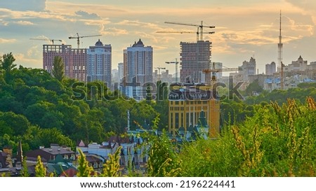 New building and construction in a great location Podol in Kyiv Ukraine