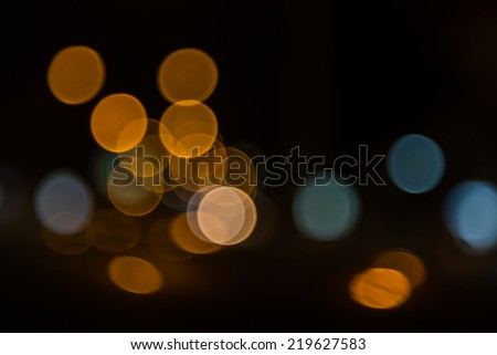defocused lights bokeh background