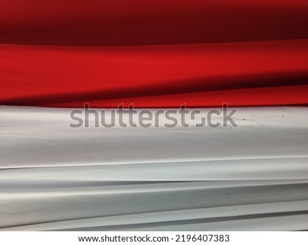 Creative red and white cloth background image
