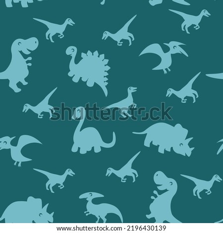 dino seamless pattern suitable your background