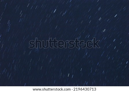 Long exposure night sky photography