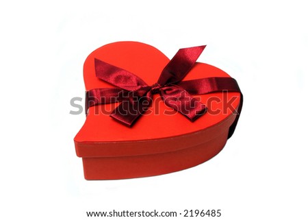 Gift on an the white background