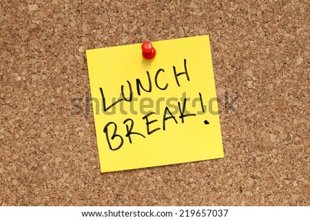 Lunch Break Royalty-Free Stock Photo #219657037