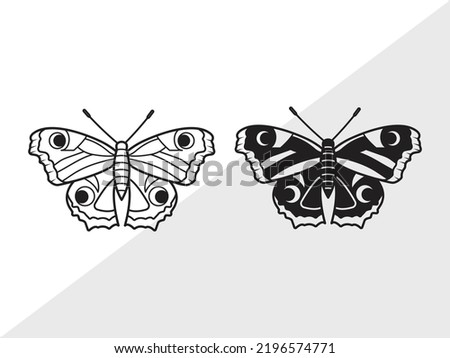 Butterfly SVG Printable Vector Illustration