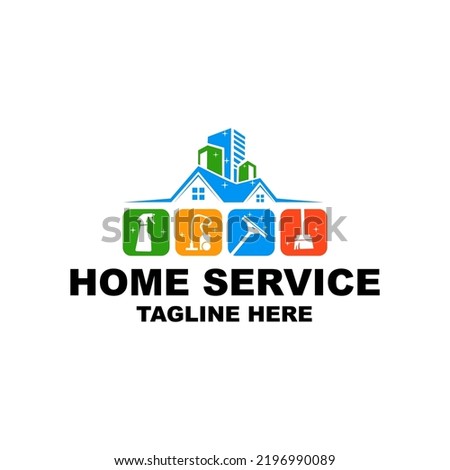 Cleaning Service Logo Design Inspiration	
 Royalty-Free Stock Photo #2196990089