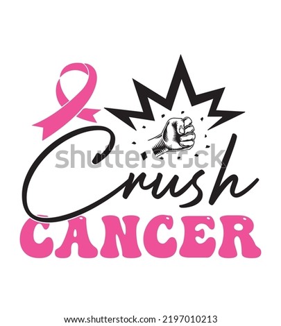 Breast Cancer SVG Design Perfect For T-shirt And Others