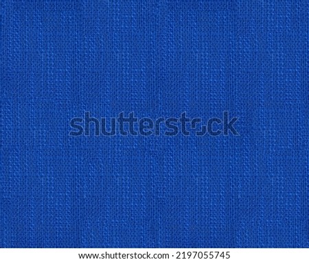 summer blue linen real fabric texture seamless pattern                    