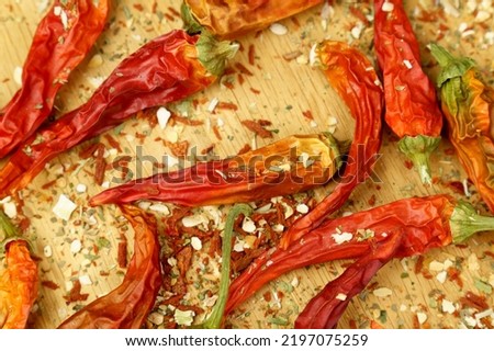 Dried Red Chilli, Food Ingredient, for make chilli powder to keep for a long time