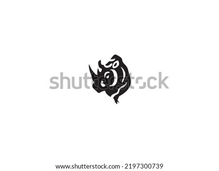 animal silhouette logo icon vector illustrator 