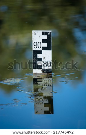 Measure Level With High Watermark At Flood