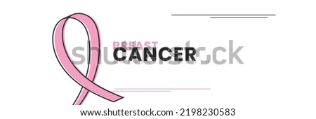 banner for breast cancer awareness month
