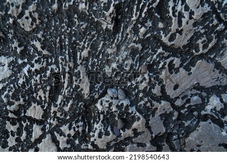 Abstract dark rock texture for wallpaper design. Copy Space .Template design. High quality photo