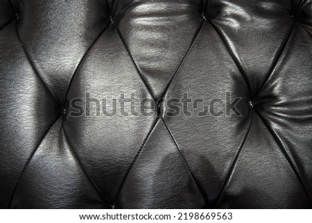 luxury black leather sofa texture background
