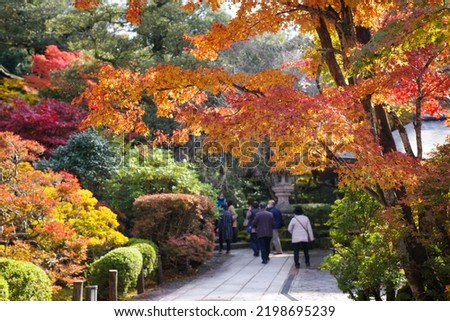The garden of "Natadera" in Ishikawa prefecture, Japan Royalty-Free Stock Photo #2198695239