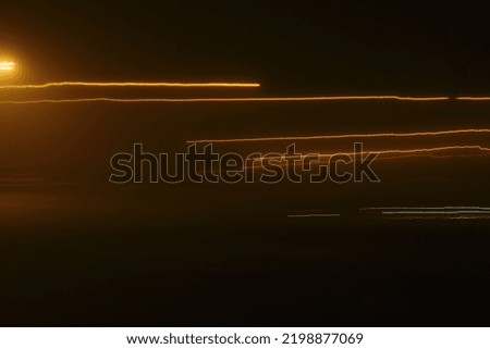 Abstract motion background in the dark