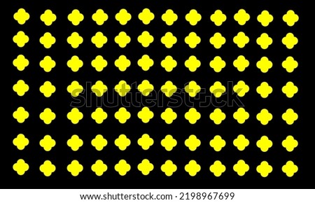  yellow and black dots background 