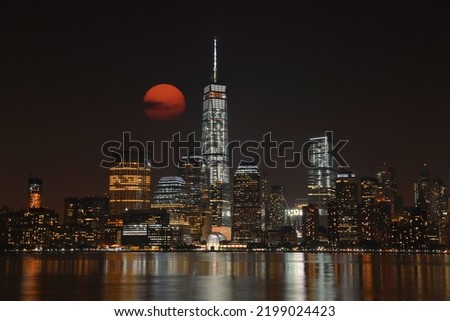 Panoramic view of Newyork Skyline