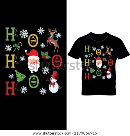  Ho Ho Ho- Christmas T – Shirt Design,Gift For Family Shirt, Christmas Shirt, Christmas Joy Shirt, Merry Christmas Family Shirts– Printable Sublimation Design.