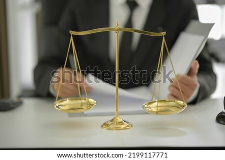 Lawyers having  Concepts of  Legal services at  office 