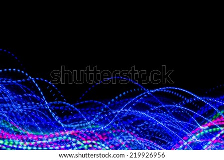 Abstract Lighting effect background 