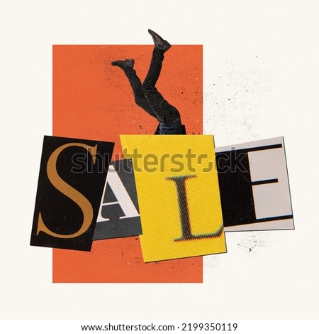 Concept of shopping, Black Friday, big sales, buying products. Copy space for ad, poster