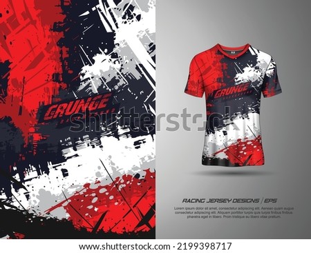 Tshirt abstract grunge background for extreme sport jersey team, motocross, cycling, fishing, diving, leggings, football, gaming