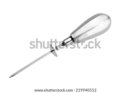 medical instrument isolated on white background