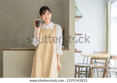 Image of iced coffee sold at a cafe