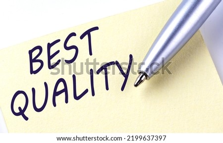 Sticky Note Message BEST QUALITY with pen on a white background