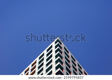 Exterior pictures of modern architecture and art buildings