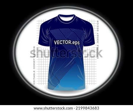jersey sport shirt template design for soccer Sport, basket ball, running uniform in front view, Shirt  mockup Vector, design very simple and easy to custom
