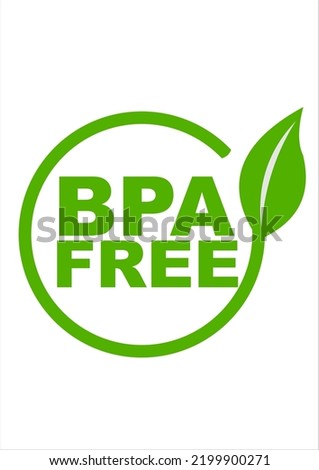 free bpa symbol illustration vector
