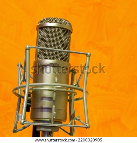 Professional microphone for recording sound	